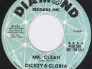 Northern Soul R&B 45-Dickey & Gloria-Mr. Clean-Hear 