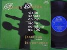 JOSEF SUK - JAN PANENKA / DVORAK VIOLIN SONATA - SUPRAPHON SUA 10023