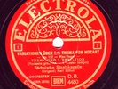 Orig.4x78 rpm Electrola Karl Böhm: Reger-Mozart/Dresden