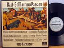 BACH St Matthew Passion Klemperer 1st SAX 2446-50 UK
