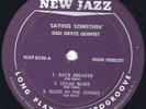 GIGI GRYCE SAYING SOMETHIN NEW JAZZ 8230 RARE