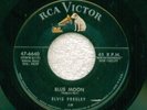ELVIS PRESLEY: Blue Moon 45 RCA 6640 silver line NICE