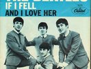 1964 Beatles 45 w/ Pic Slv (And I Love Her / If I Fell)