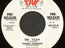 Tommy Danton Rare PAR Rockabilly Promo 45 Oh Yeah Hear