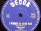 ROLLING STONES I Wanna Be Your Man Decca (Oz Press) 7