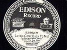 Edison Electric Diamond Disc #52565 - Golden Gate Orch.