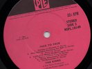 UK The Kinks Face to Face EXPORT LP 1966 NSPL STEREO