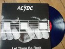 AC DC Let There be rock VYNIL BLEU Australie RARE