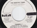 CHANNEL 3 The Sweetest Thing NORTHERN SOUL 45 crossover