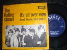 ROLLING STONES Its All Over Now Dänemark Decca PS Si M-
