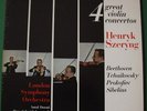 Henryk Szeryng -4 GREAT VIOLIN CONCERTOS - MERCURY 3 LP