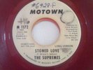 SUPREMES Stoned Love RED WAX Long/Short Promo 45