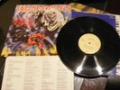 Iron Maiden -Number of the Beast LP EMC3400 Irish Issue