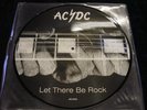 AC / DC Let There Be Rock Picture LP Import PROMO