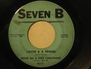 EDDIE BO Inez Cheatham 45 Lover Friend SEVEN B rare MP3