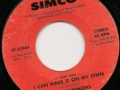 VESSIE SIMMONS I CAN'T MAKE IT  SIMCO Northern Soul 45