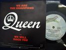QUEEN We Are The Champions Pic/Sleeve AUSTRALIAN 45