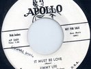 Rare Rockabilly 45:  JIMMY LEE on Apollo WLP