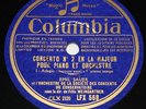  3x78rpm EMIL SAUER PIANO CC LISZT WEINGARTNER