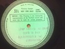 ELVIS IS BACK 2 LP TEST PRESSING UK  1960