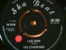 THE ETHIOPIANS LIVE GOOD SKA BEAT EX