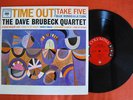DAVE BRUBECK QUARTET Time Out RARE Orig 6-Eye mono LP