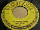 sonny burgess red headed woman sun 247 rockabilly 45