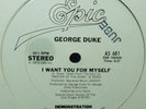 PROMO* George Duke - I Want You For Myself *ORIGINAL*