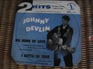 johnny devlin rare cardboard 45 rpm  big hunk of love