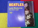 Beatles 45 Capitol Lady Madonna Picture Sleeve VG++
