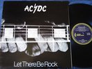 AC/DC Let There Be Rock LP 1977 Australia Blue Label 