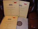Bach Partitas 1-6, KIRPATRICK,  Archiv 3 LP, STEREO