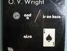 O.V. WRIGHT NICKEL & NAIL NM ORIG'71 BACKBEAT LP SHRINK