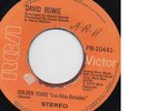 DAVID BOWIE-GOLDEN YEARS-RARE EL SALVADOR SINGLE-RCA-7