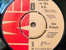 SEX PISTOLS 45 Anarchy UK ORIGINAL 1976 EMI PUNK