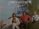 Autographed Emerson Lake & Palmer Love Beach LP