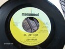 SOUL 45 LLOYD PRICE MONUMENT LADY LUCK HEAR 1