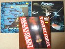 3x Metal - Violent Force, Phantom, Anthem - LP, Vinyl