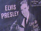 ELVIS PRESLEY SLEEVE RCA 47-6643 LOVE ME TENDER 45 pink