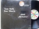 60s R&B Soul LP JOE JONES You Talk Too Much Roulette