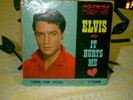 six 45 RPMs Elvis original releases GC  Picture sleeves