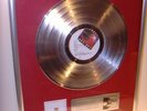 Mike Oldfield expose platin Schallplatte Record goldene