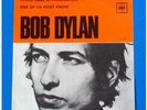 Bob Dylan - Queen Jane 1966 Swedish Picture Slv. 45 NM