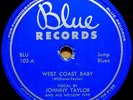 JOHNNY TAYLOR Rare BLUE RECORDS 78 