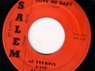 BLUES 45 AL PERKINS BAND LOVE ME BABY/MICKEY  SALEM 99