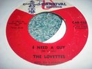 LOVETTES - I NEED A GUY  60s X-OVER DANCER  CARNIVAL