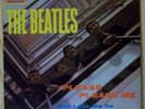 BEATLES - PLEASE PLEASE ME - GOLD MONO CROSSOVER LABELS