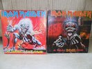 IRON MAIDEN A REAL LIVE ONE & REAL DEAD ONE 2 LP SET NR