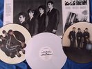 SILVER BEATLES- 3 LP's- 2 PIC DISCS & 1 WHITE-PETE BEST