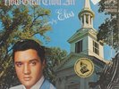 ELVIS PRESLEY LP HOW GREAT THOU ART ALBUM - COVER ONLY